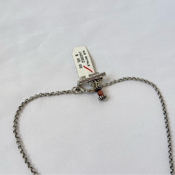 Vintage Brighton “Rue Royale” Elegant Silver Pendant Necklace - Picture 6 of 6